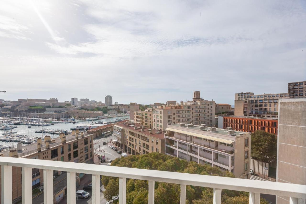 Le Saint Jean - Appt Avec Vue Sur Lentree Du Vieux Port Appartement Marseilles Buitenkant foto