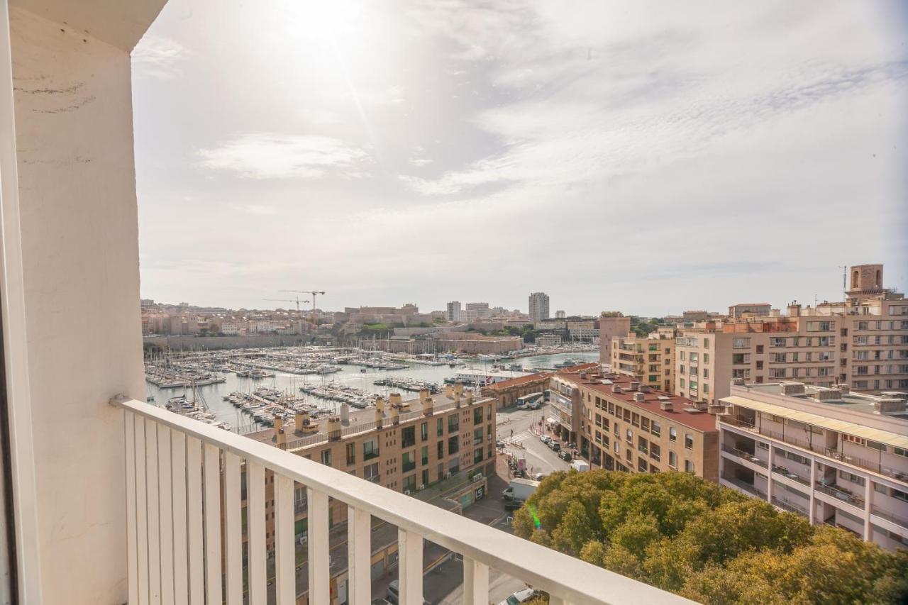 Le Saint Jean - Appt Avec Vue Sur Lentree Du Vieux Port Appartement Marseilles Buitenkant foto